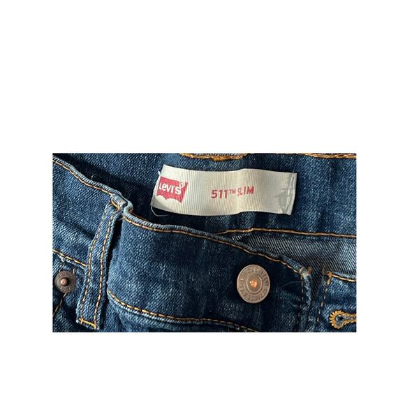 Levi's 511 Blue Jeans Slim Fit Womans 18Reg 29x29 - Picture 4 of 5